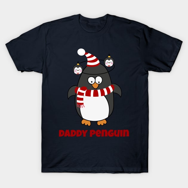 Christmas Penguin Pajama Animal Costume Daddy Penguin Shirt T-Shirt by DDJOY Perfect Gift Shirts